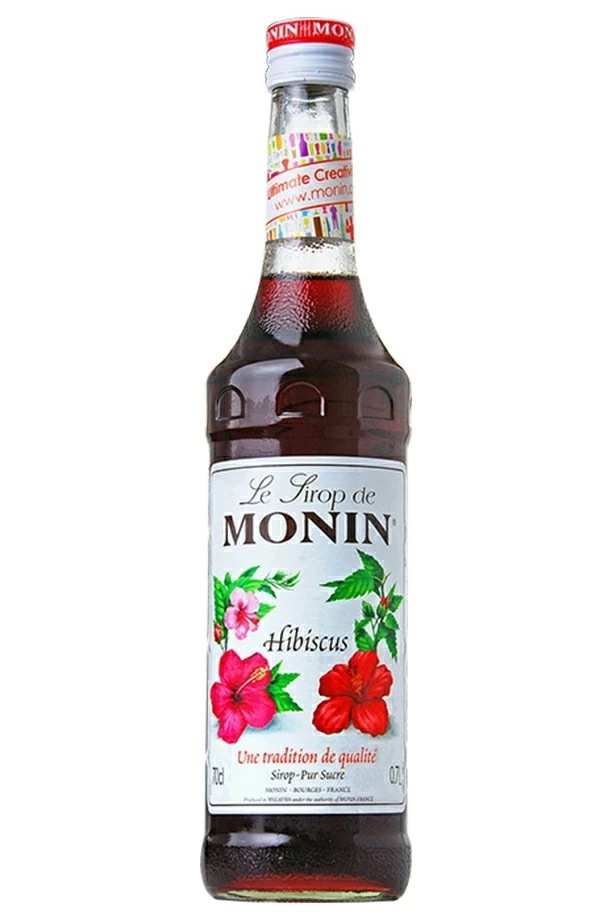 【送料無料】MONIN モナン ハイビスカス シロップ 700ml12本【ご注文は12本まで同梱可能】ノンアルコール シロップ
