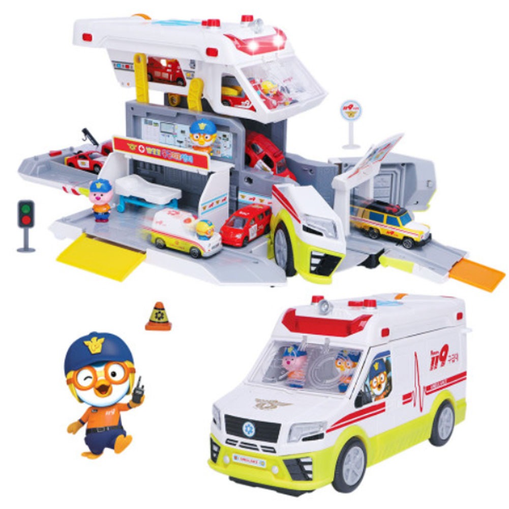 IZON Pororo Transformation ambulance