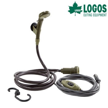 LOGOS(ロゴス) パワードシャワー(DC専用)YD 【 モバイルシャワー 携帯 アウトドア用品 簡易シャワー キャンプ用品 レジャー用品 ポータブルシャワー 】