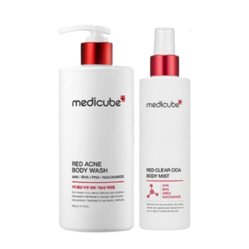 [企画セット/背中ニキビケア]レッドシカボディミスト /レッドアクネボディソープ
