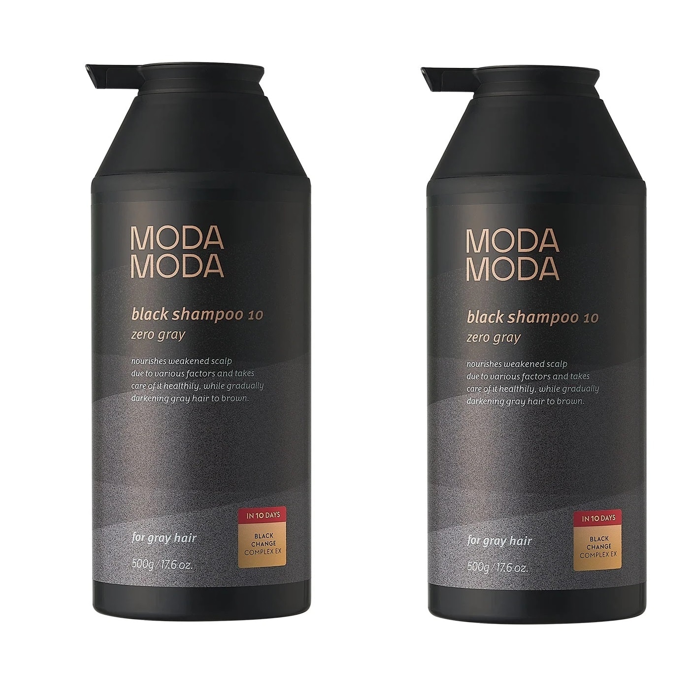 [1+1] ゼロ グレー ブラックシャンプー 10 500ml 新規商品 若白髪ケアの新しいパラダイム