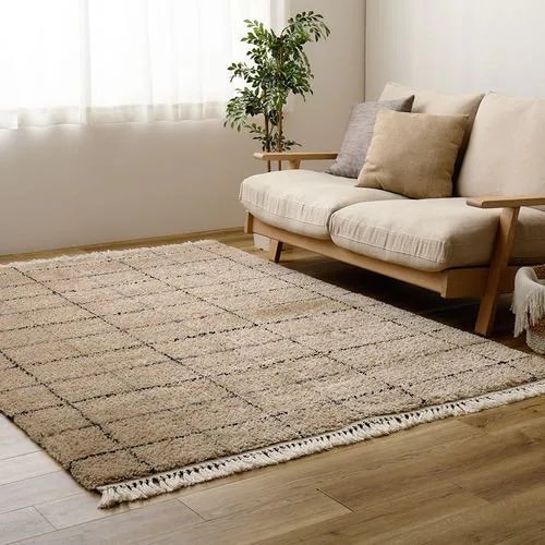 【メーカー直送品】萩原 ウィルトンラグ BEDOUIN クロア 約200×250cm