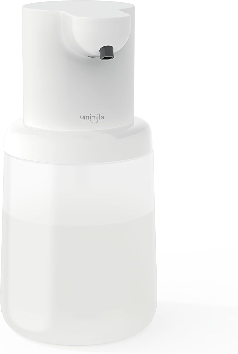 自動泡ソープディスペンサー 450ml 充電式 防水 吐出量4段階調節 半透明ボトル