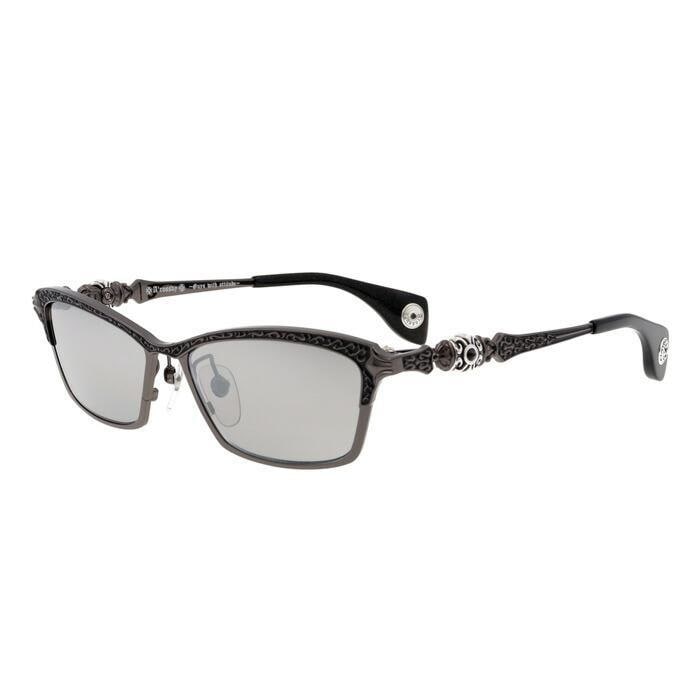 サングラス 209252302 56mm 日本製 2024 Vol.24 チタン 925Silver オニキス