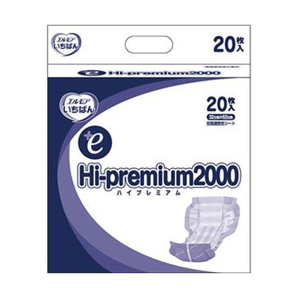 （まとめ）カミ商事 エルモア いちばん +eHi-premium2000 1パック（20枚）10セット