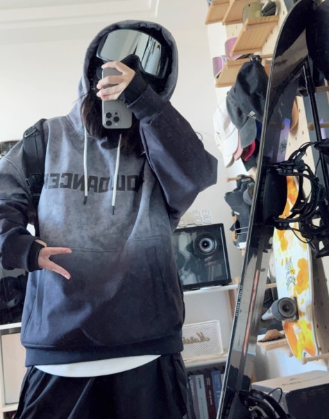 ウィンタースポーツ スノーボードウェア パーカー 撥水/防風 メンズ レディース 男女通用 スキーウェア