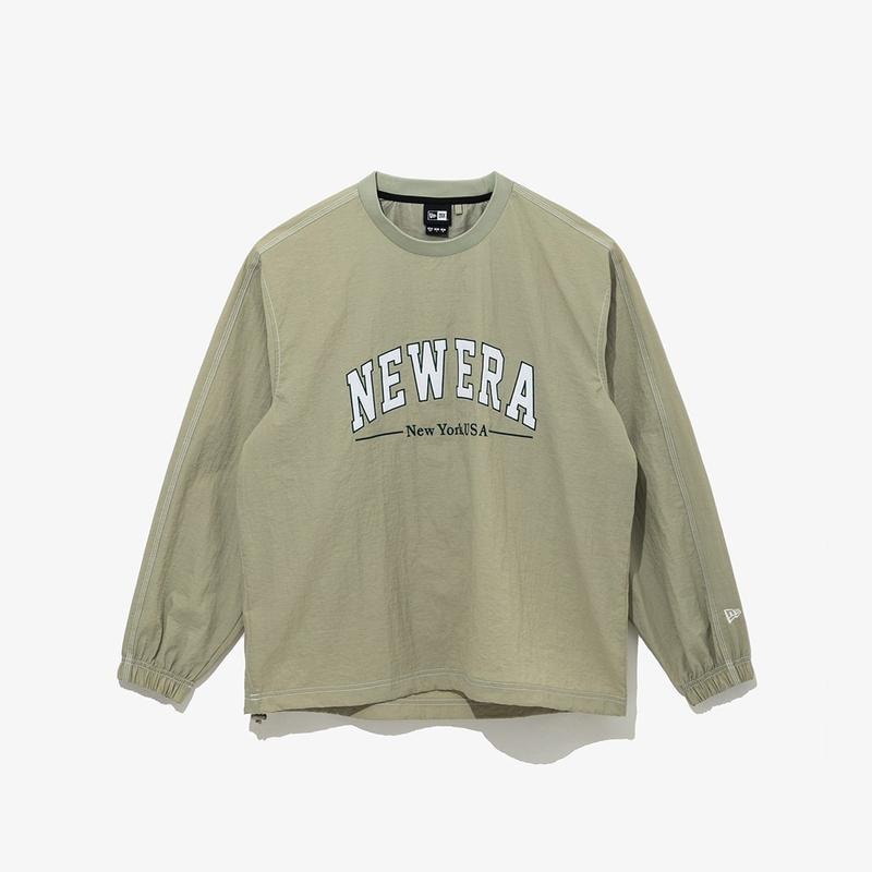 コントラストステッチ ナイロン ピステ ライトオリーブ 14741942