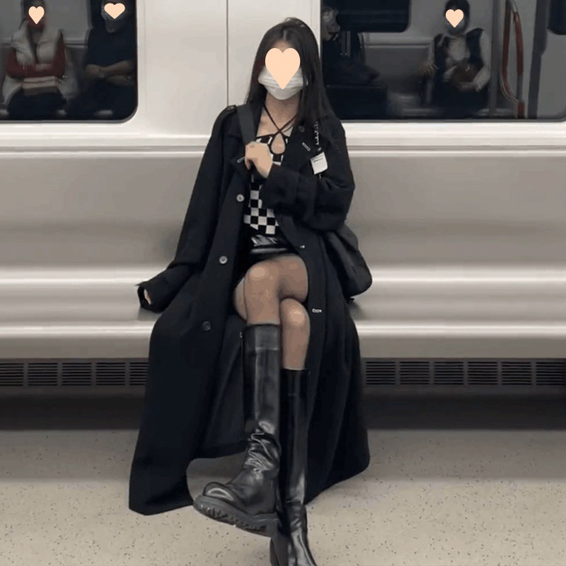 ヘップバーン トレンチコート レディース 2025 人気 春秋 ネットセレブ 制服 カレッジ イギリス ミドル丈 スモールコート