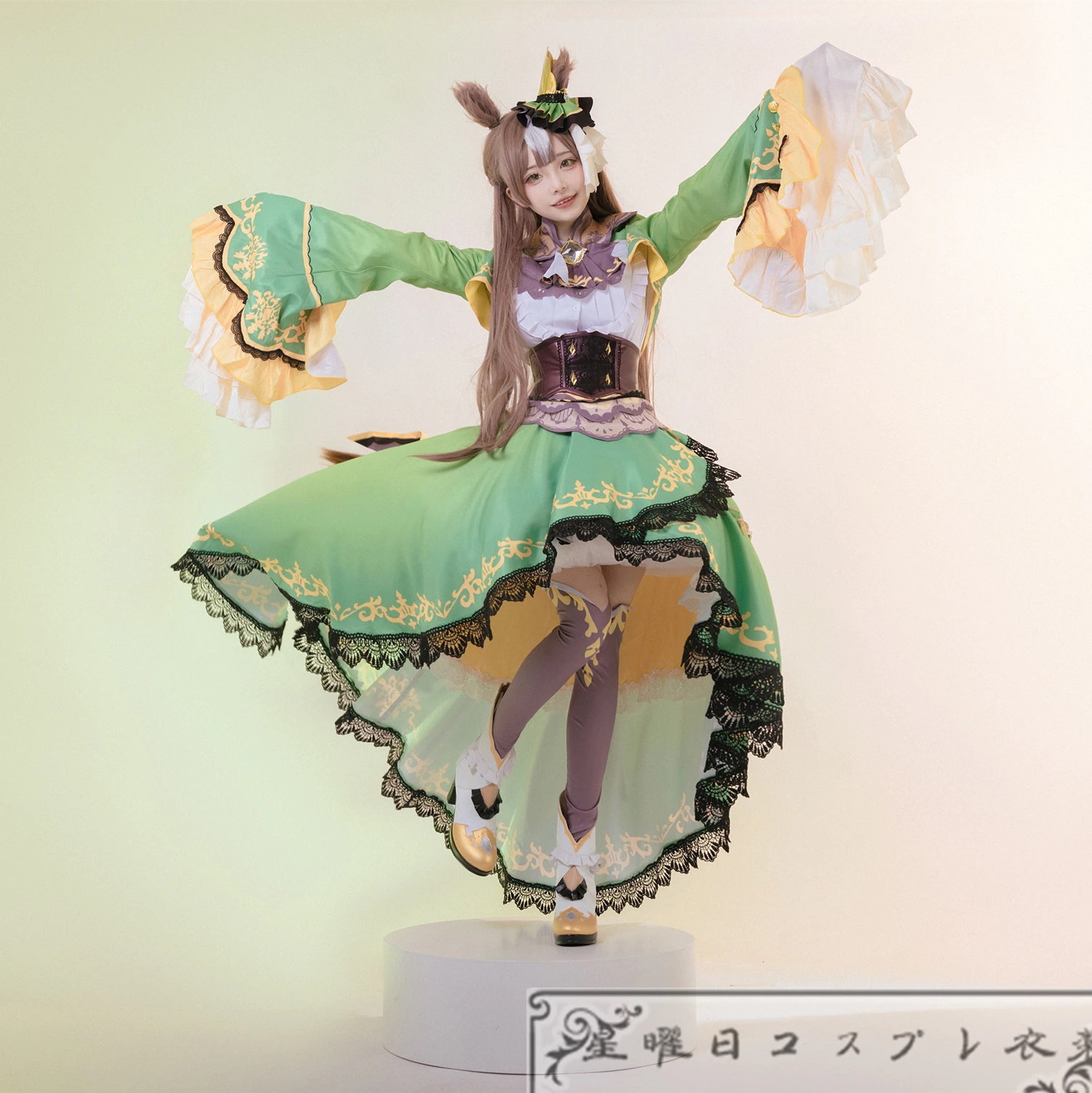 ウマ娘 プリティーダービー キタサンブラック コスプレ衣装 コスチューム