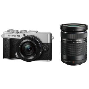 オリンパス OLYMPUS PEN E-P7 EZダブルズームキット [シルバー] JAN 4545350055844