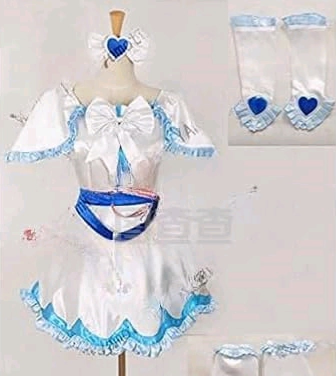 キュアホワイト ふたりはプリキュア コスプレ衣装 クリスマスハロウィン イベント仮装