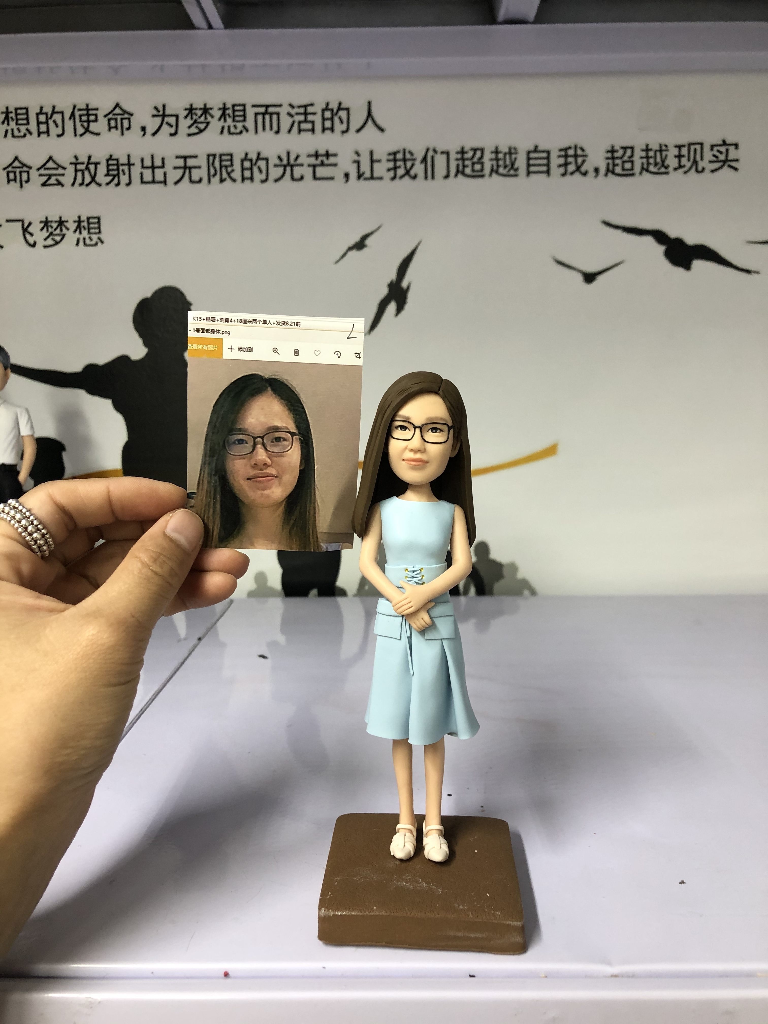 【オーダーメイド】3D肖像画 似顔絵 人形 フィギュア 彼氏 彼女 誕生日 ケーキトッパー 記念日 カップル 友達 プレゼント