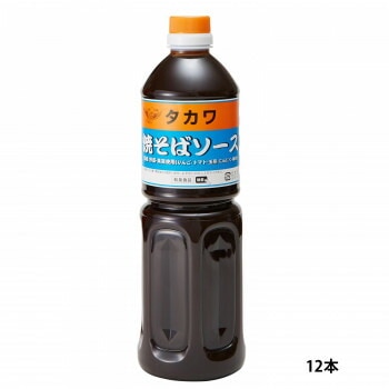 和泉食品　タカワ焼きそばソース（中濃）　1000ml（12本）