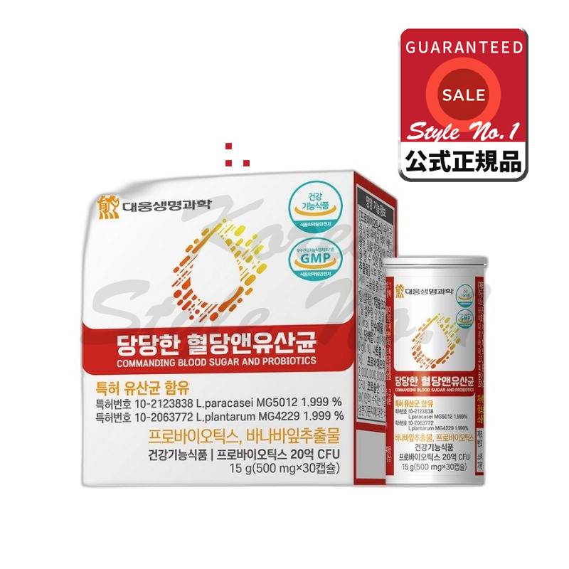 大雄生命科学堂々とした血糖と乳酸菌30錠