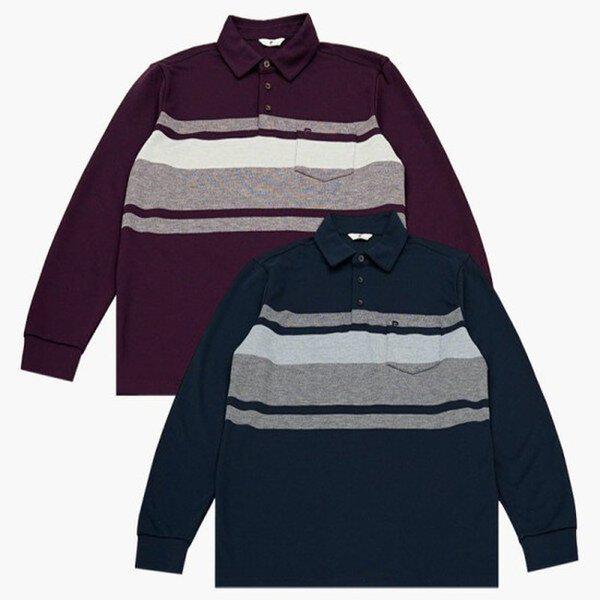 ストライプカラーTシャツ PPTS4401_DG