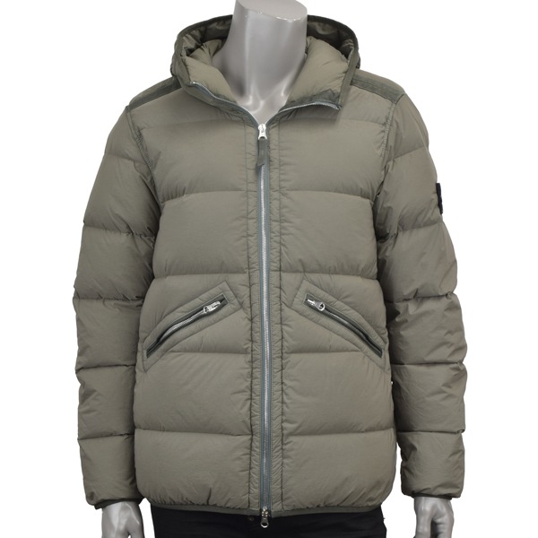 STONE ISLAND ストーンアイランド SEAMLESS TUNNEL NYLON DOWN -TC/ナイロンテープ ロゴ ワッペン 撥水 ダウンジャケット/811543128 V0075 81,400円