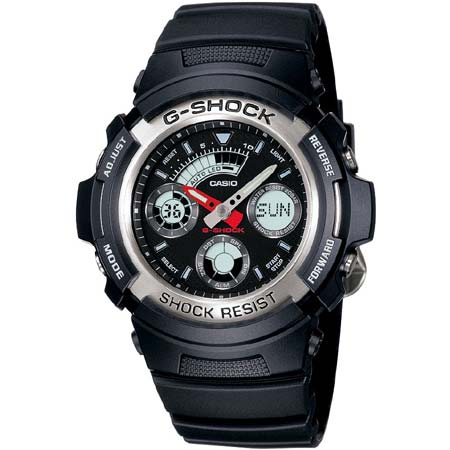 カシオ 【国内正規品】BASIC Gショック　デジアナ時計 AW-590-1AJF