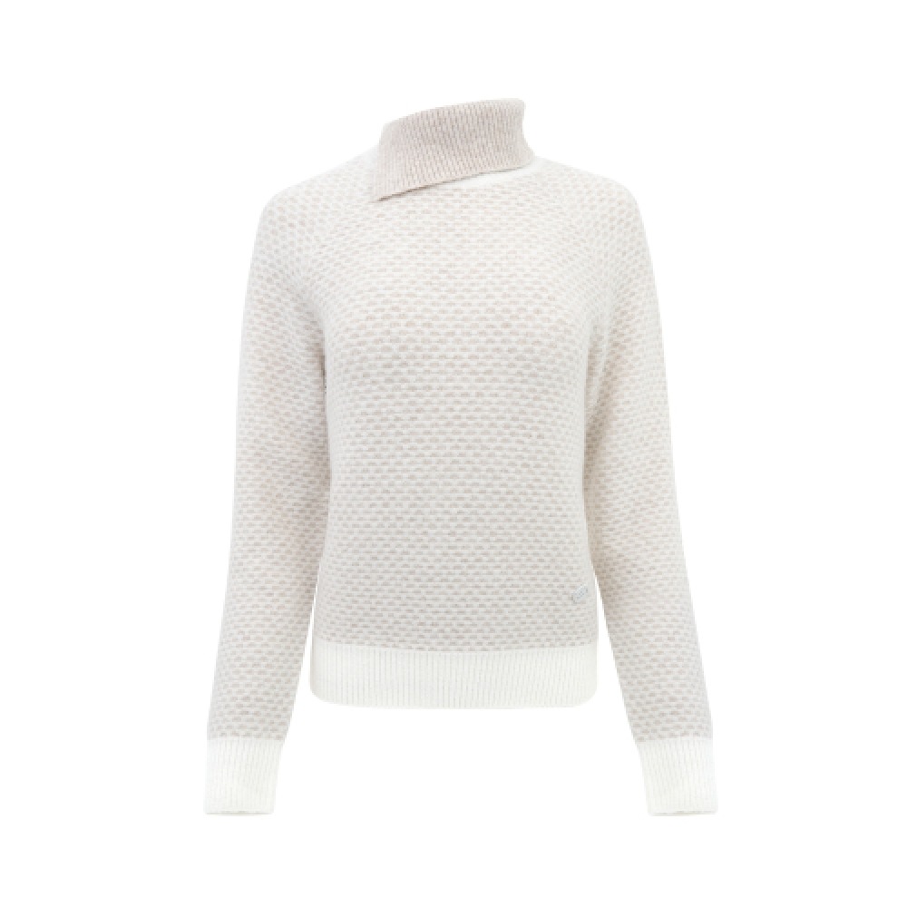 IAN POULTER DESIGN [IJP DESIGN] Ian Poulter Design 女性用タートルネックラグランセーター-IPL5WSW532 BE