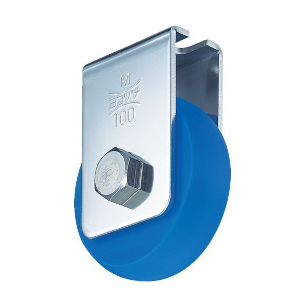 ヨコヅナ CMS-0608 ベアリング入 MCキャスター戸車 (60山R) メーカー直送