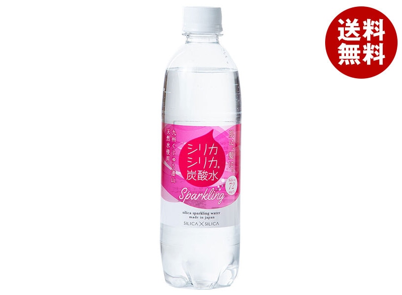 【賞味期限2026.02.23かそれ以降】オンガネジャパン シリカシリカスパークリング 500mlPET＊24本入＊(2ケース)