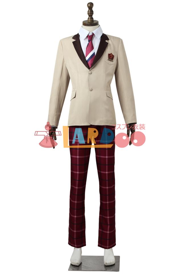 新タイプ追加 激安販売 あんさんぶるスターズ! 玲明学園 制服 Eve 巴日和 漣ジュン コスプレ衣装[3890]