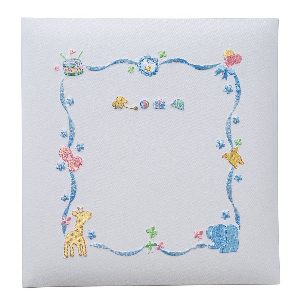 フエルアルバム 誕生用 L 100年台紙 ハッピーアニマル アH-LB-801