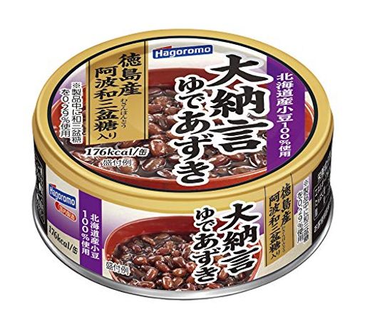 はごろも 大納言ゆであずき 90G (4634) ×24個