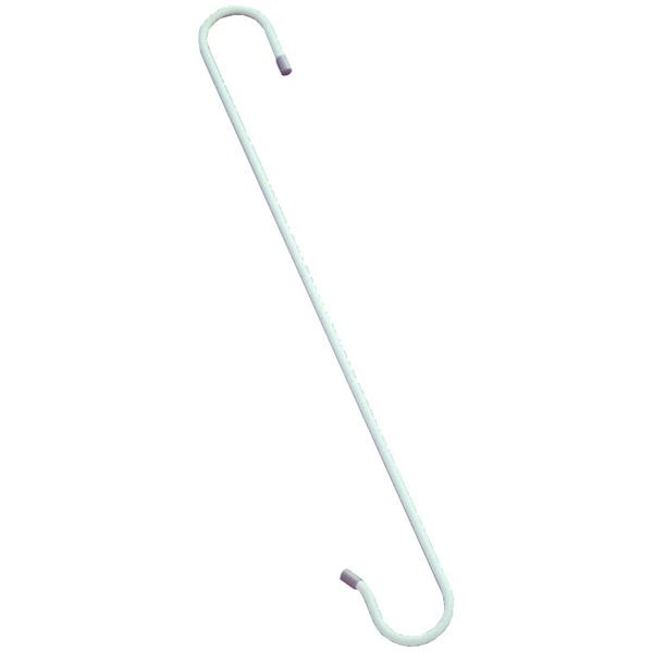 （まとめ） S字フック/フリーフック [50cm 2個入] ロングタイプ 大型 [x24個セット]