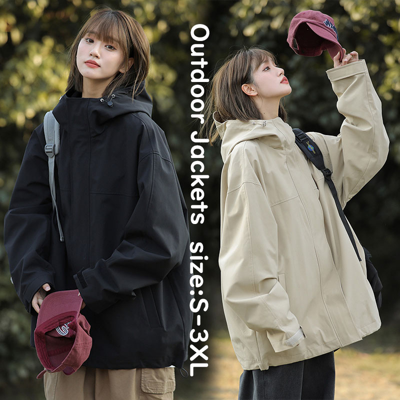 アウトドアジャケット レディース メンズ おしゃれ 男女兼用コート 登山ウェア 登山 釣り 服 防風 防寒 撥水加工 マウンテンパーカー 帽付 コート パーカー ジャケット アウトドア キャンプ トレ