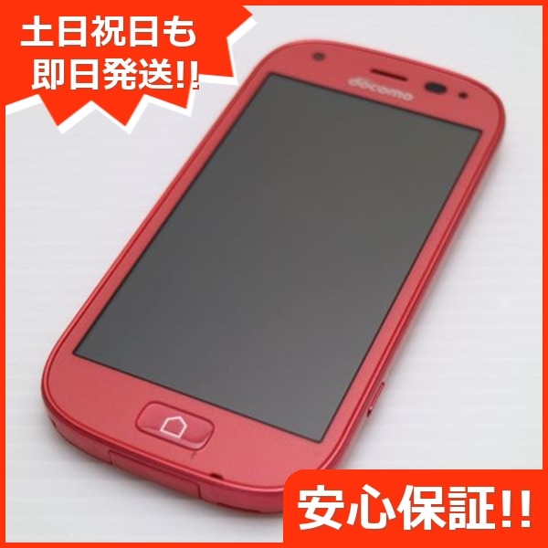 超美品 F-04J らくらくスマートフォン4 ピンク スマホ DoCoMo 富士通 132