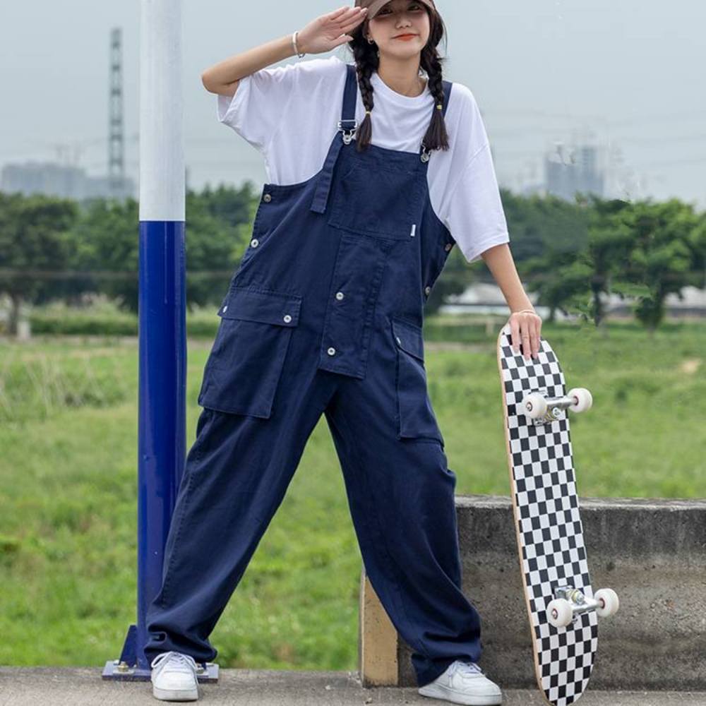 アンサンブル ボトムス パンツ サロペット オーバーオール ロング ロング丈 マキシ マキシ丈 9分丈 袖なし ノースリーブ スクエアネック ワイド ポケット かわいい 大人可愛い きれいめ