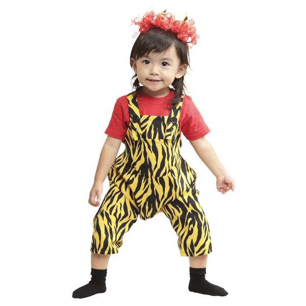 [鬼コスプレ/節分コスプレ] オーバーオール鬼 ベビー [イベント パーティー]