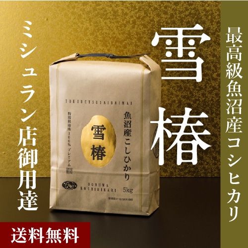 米 お米 魚沼産コシヒカリ 雪椿 コシヒカリ 5kg こしひかり 魚沼産 新潟県産 令和7年産 おいしい 美味しい 魚沼コシヒカリ 新潟 魚沼