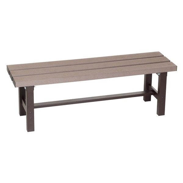 EA-120J アルミ人工木縁台 120 メーカー直送