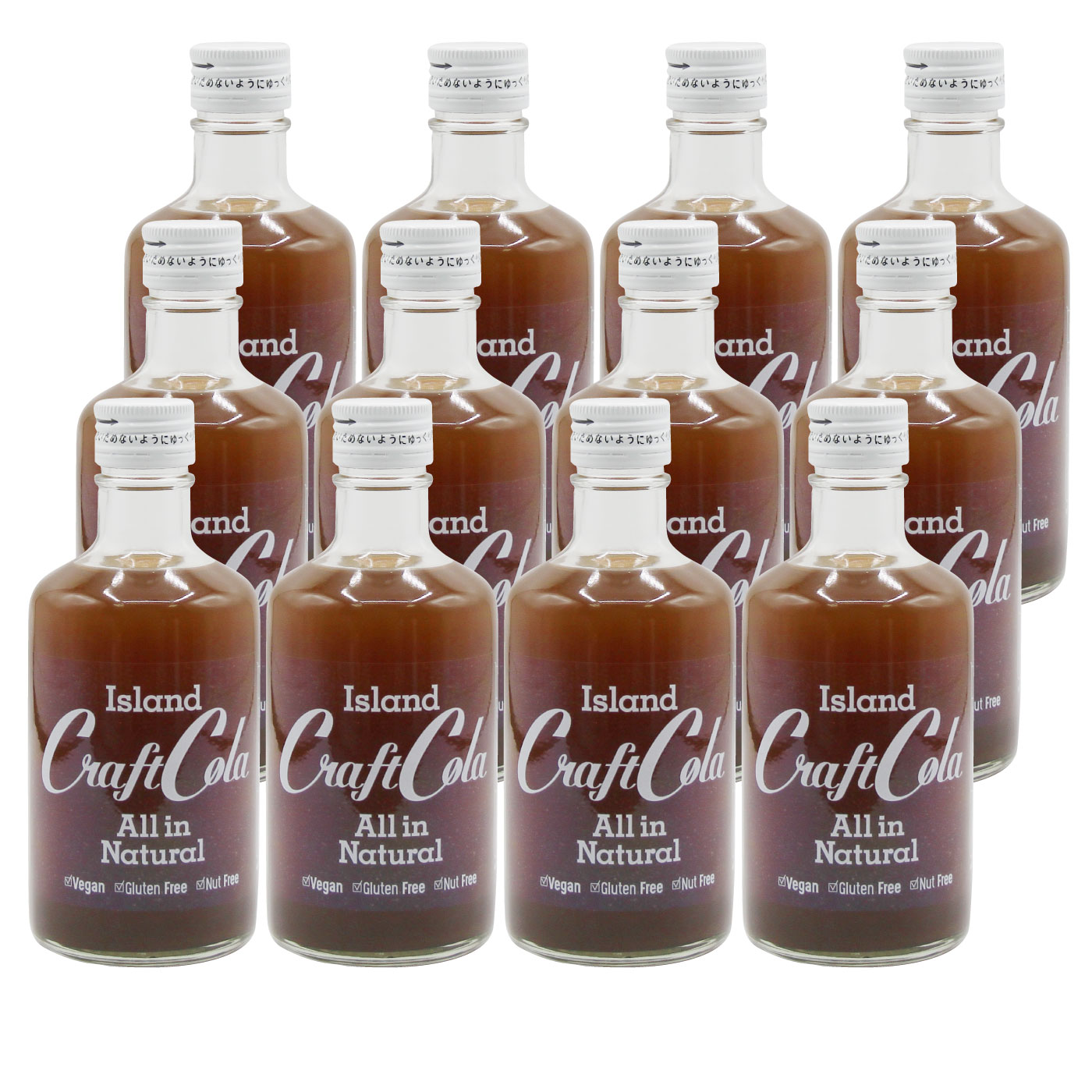 アイランド クラフトコーラ 300ml ×12本セット 濃縮タイプ 6～10倍希釈 沖縄 原液 シロップ ヒハツ 薬膳 コーラ スパイス