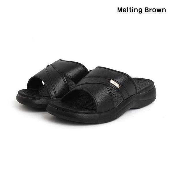 男性カジュアルクッションスリッパオフィスシューズ2color