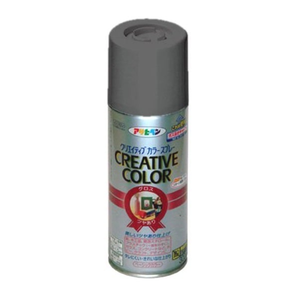 クリエイティブカラースプレー 87グレー 300ML(5個セット)