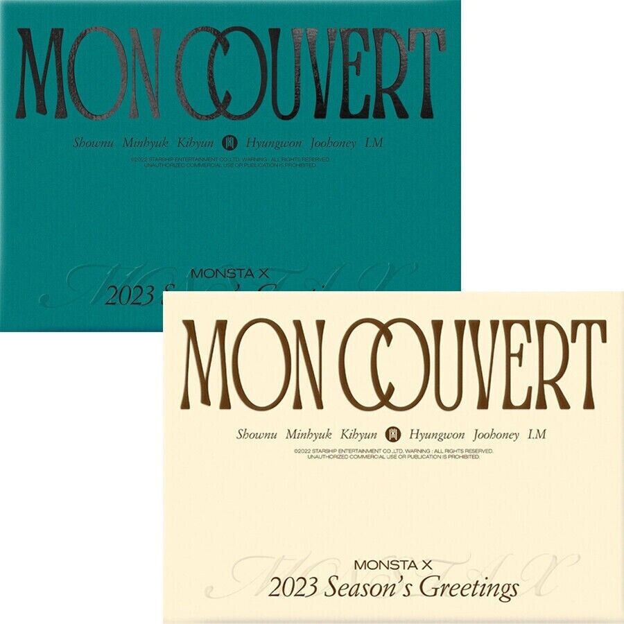 (未開封新品) X（MONSTA X） - 2023シーズングリーティング：MON COUVERT [バージョン選択]