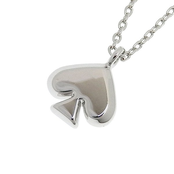 ケイトスペード アクセサリー レディース ネックレス アウトレット シルバー METAL MINI PENDANT EVERYDAY SPADE O0RU3070-040 KATE SPADE