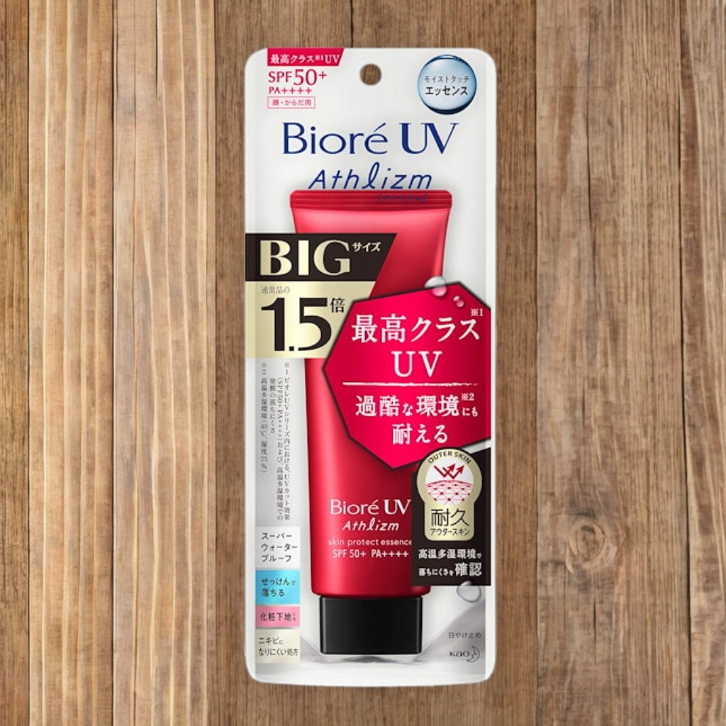 ビオレ UV アスリズム 【大容量】 スキンプロテクト エッセンス 105g (通常品の1.5倍) 日焼け止め SPF50+ / PA++++ 40℃・湿度75% の過酷な環境にも耐えるUV 105グ 5,295円