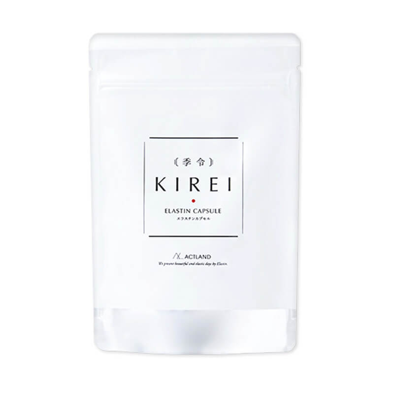 季令 KIREI アクトランド エラスチンカプセル高純度エラスチン サプリメント 100粒 正規品 サプリメント