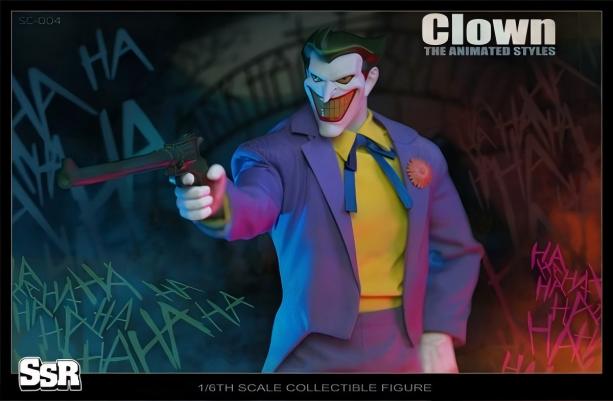 SSRTOYS THE ANIMATED STYLES Clown 1/6 アクションフィギュア SSC004