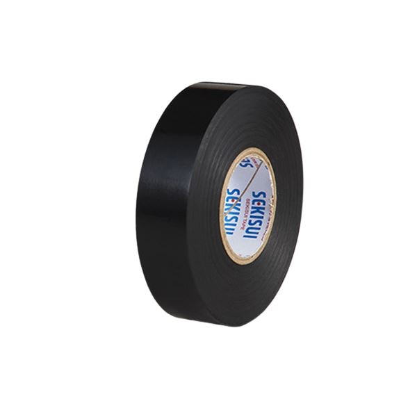 （まとめ） 積水 エスロンテープ #360 幅19mm×長20m 黒 (×20セット)