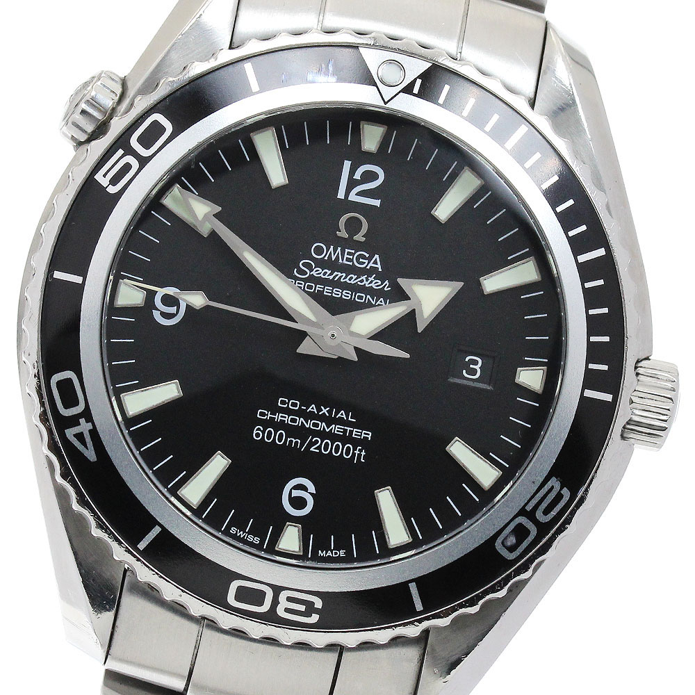 オメガ OMEGA 2200.50 シーマスター600 プラネットオーシャン デイト 自動巻き メンズ _890118【中古】