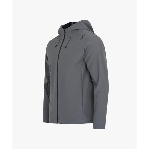 男性起毛ボンディングフードジップアップSPKWCNFT207MCGR 3630818