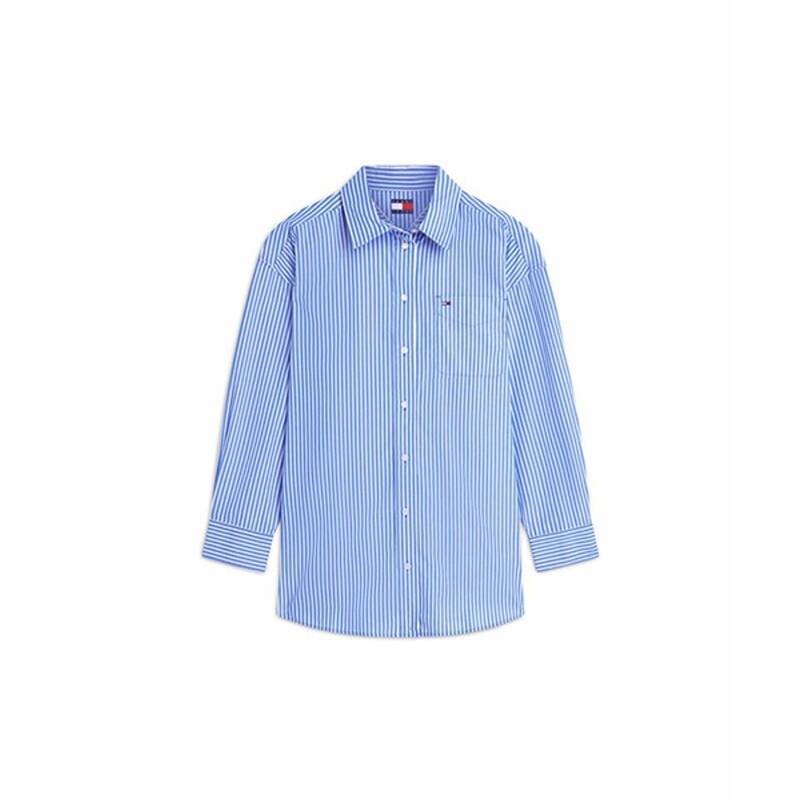 TOMMY JEANS エッセンシャル ストライプ シャツ (T32G6WSH23TWT1C8P) T32G6WSH23TWT1C8P 214682
