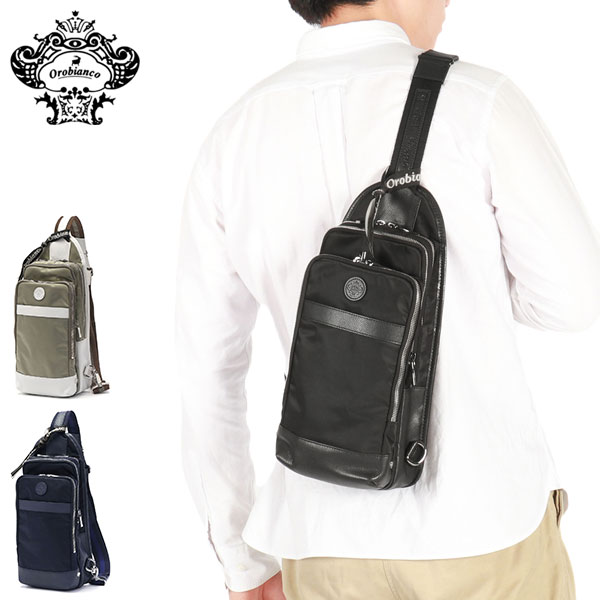 日本正規品 ボディバッグ 大容量 大きめ ブランド かっこいい 50代 斜めがけバッグ ワンショルダー おしゃれ ナイロン 本革 大人 縦型 5L SOLO PER TE 92959