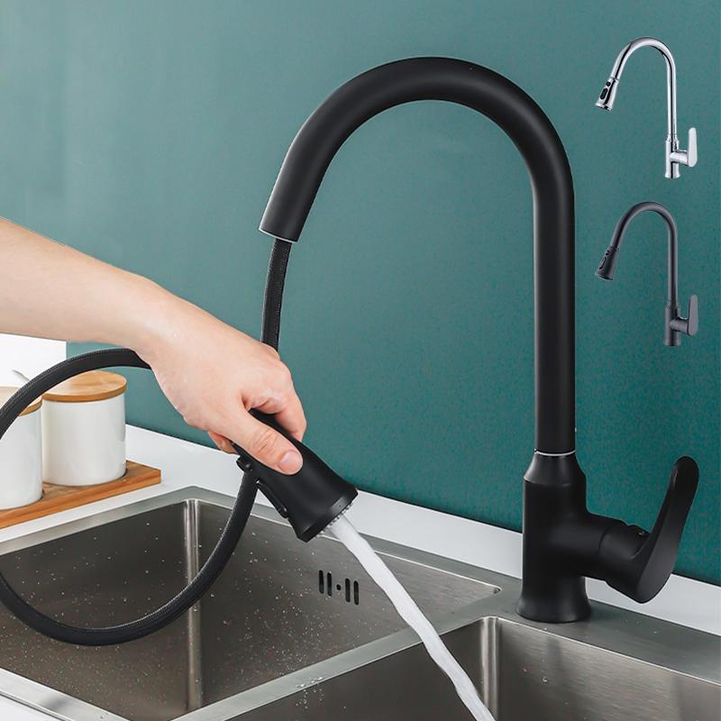 混合水栓 キッチン 台所用 交換自分で 台付 水栓金具 蛇口 洗面台 浴室用 流し台 おしゃれ シングルレバー シャワー水栓 ホース引出し式 立水栓 洗面所30%までに制限