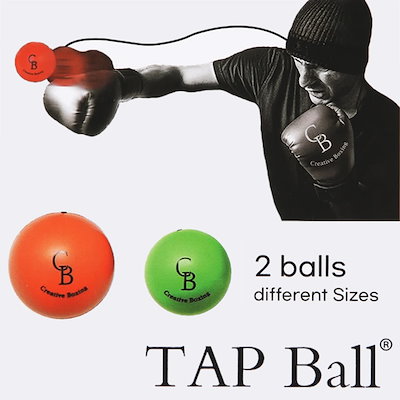 他サイト： タップボール 2個セット TAP Ball Set (送料無料) 反射神経 動体視力 集中力 野外 室内 狭い空間 有酸素運動 ボクシング 野球 バスケット サッカー 球技 テニス バドミントン 卓球の商品画像