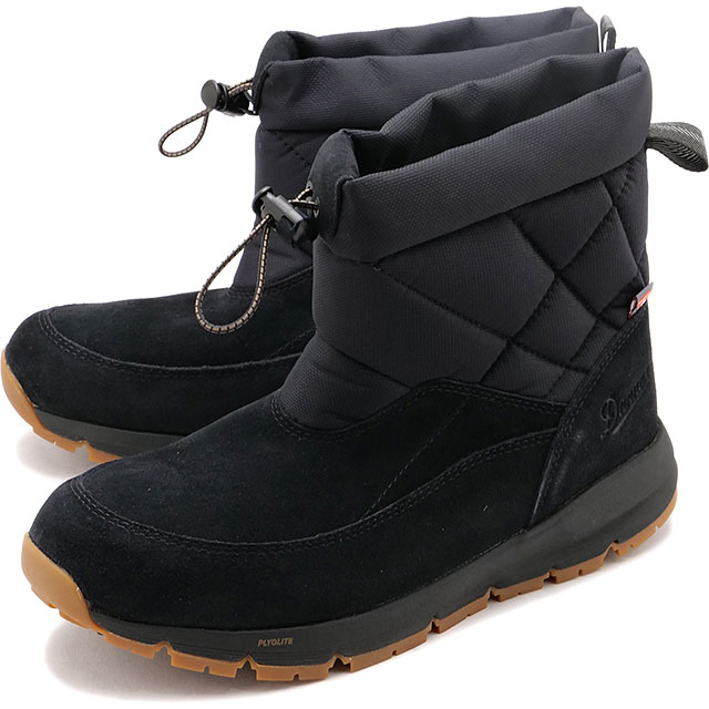 メンズ ブーツ クラウドキャップ [38521] CLOUD CAP 靴 防水 中綿 ウィンターブーツ BLACK